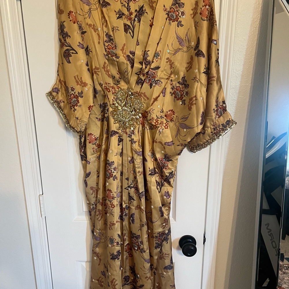 Sunshine Floral kaftan- Women - Picture 3 of 6